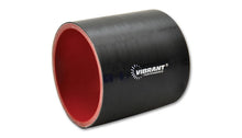 Load image into Gallery viewer, Vibrant Silicone Straight Hose Coupler 1.875in ID x 3.00in Long - Gloss Black