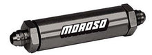 Load image into Gallery viewer, Moroso Oil Filter - In Line Screened -10An - Aluminum