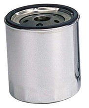 Load image into Gallery viewer, Moroso Chevrolet 13/16in Thread 4-9/32in Tall Oil Filter - Chrome